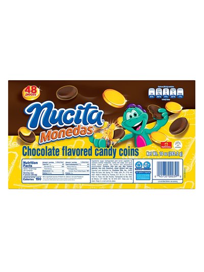 25230 - Nucita Golden Coin Blis 48/10 oz - Box:  - Loc: L8