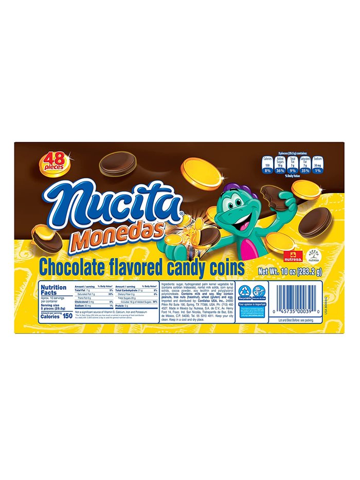 25230 - Nucita Golden Coin Blis 48/10 oz - Box:  - Loc: L8