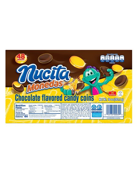 25230 - Nucita Golden Coin Blis 48/10 oz - Box:  - Loc: L8