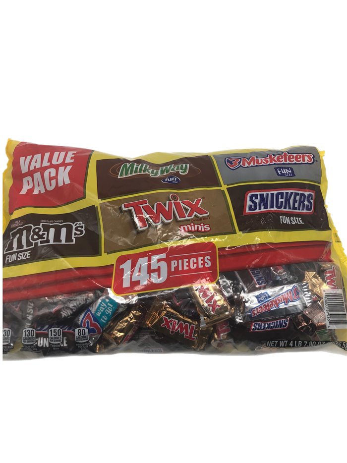 25270 - Mars Chocolate Favorites - 145 Pieces - Box:  - Loc: L8