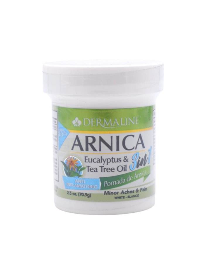 25307 - Dermaline Arnica 3 In1( Pomada de Arnica ) - 2.5 oz. - Box:  - Loc: L3