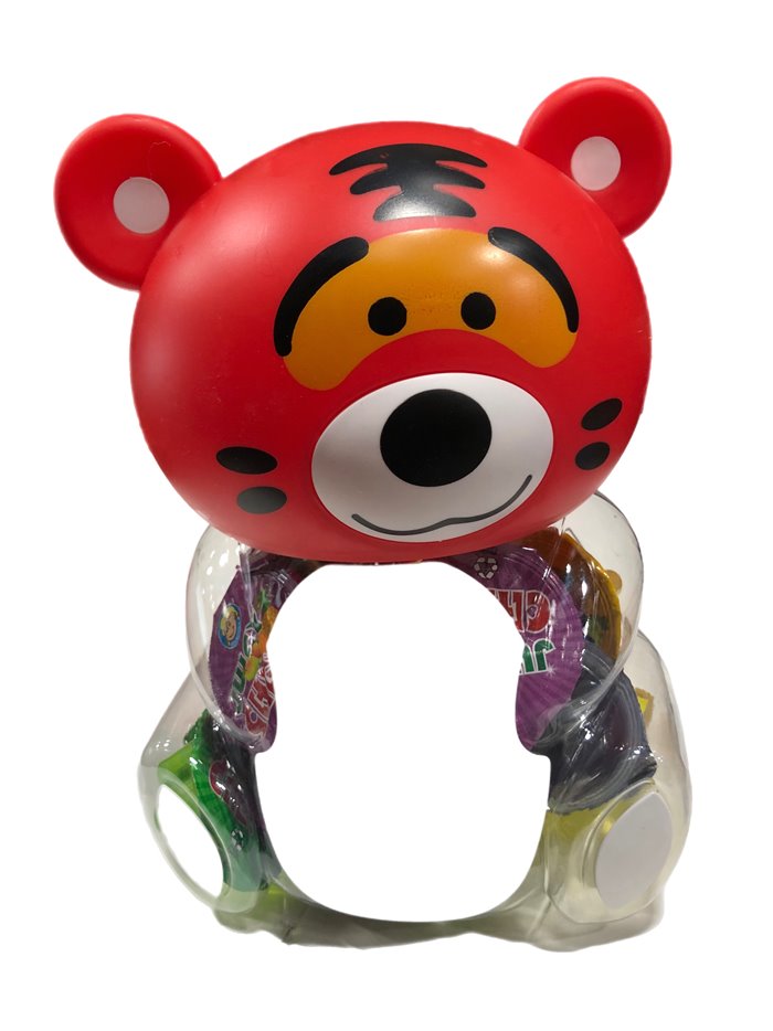 25337 - Frity N' Juicy Jelly Bite Snack Candy, (Tiger)  Jar - 6/25.6oz - Box:  - Loc: 