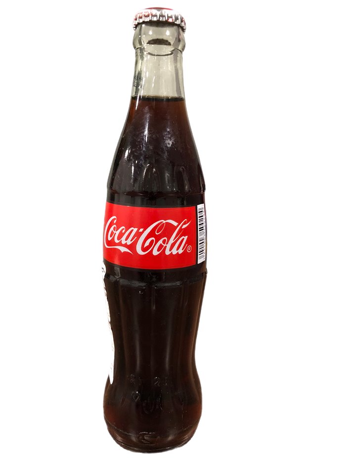 25341 - Coca-Cola Cristal. RD - 10 fl. oz. ( Case of 24) - Box:  - Loc: D7