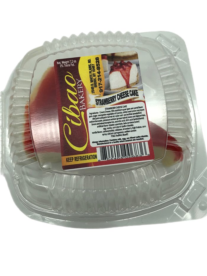 25376 - Cibao Bakery Cheese Cake - 7.2oz. (Case of 24) - Box:  - Loc: NV-10