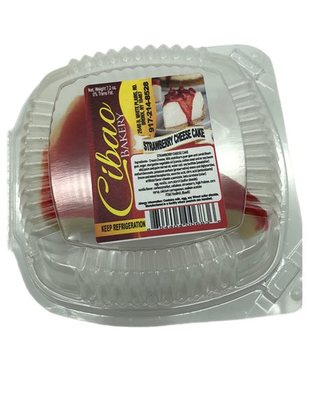 25376 - Cibao Bakery Cheese Cake - 7.2oz. (Case of 24) - Box:  - Loc: NV-10