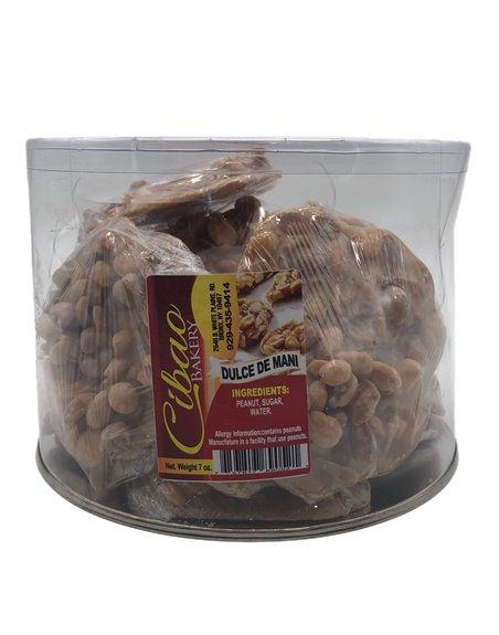 25420 - Cibao Bakery Dulce De Mani - 18ct/7oz - Box:  - Loc: N6