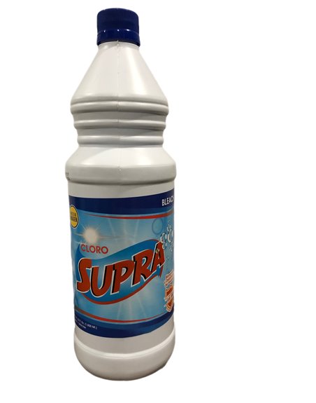 25506 - Supra Cloro ( Bleach) - 32 fl. oz. (Case of 12) - Box:  - Loc: B6