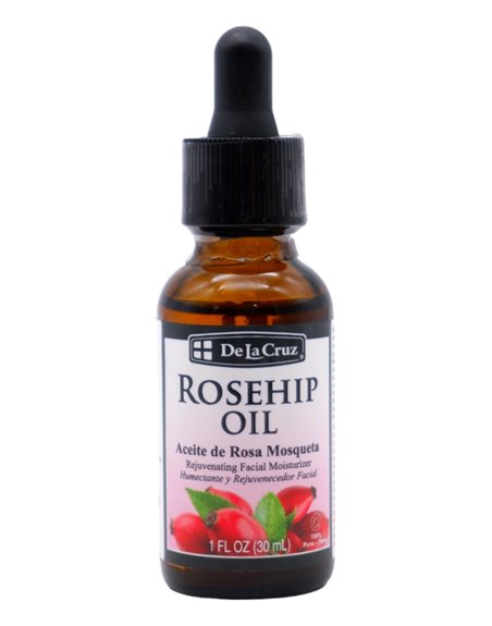 25512 - De La Cruz Aceite Rosa Mosqueta - 1 fl. oz. - Box:  - Loc: L2