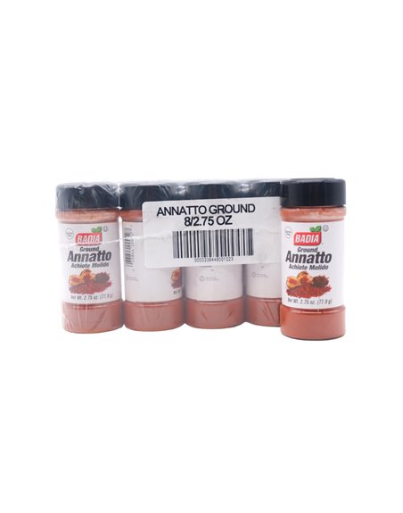 25585 - Badia Annatto Ground ( 8 Pack ) - 2.75 oz - Box:  - Loc: S10