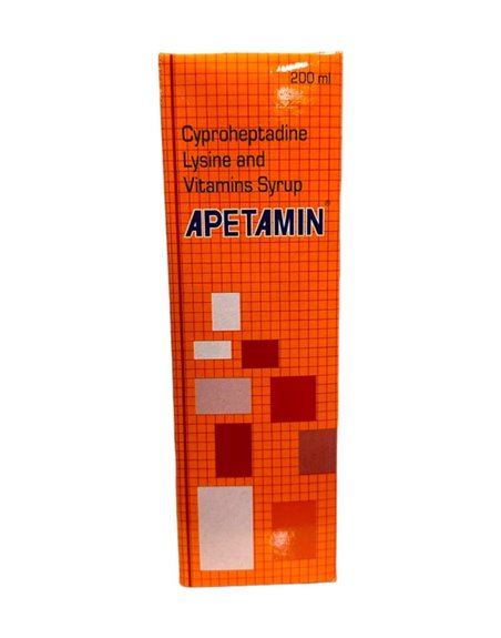 25607 - Apetamin Vitamins Syrup -200ml - Box:  - Loc: 32P