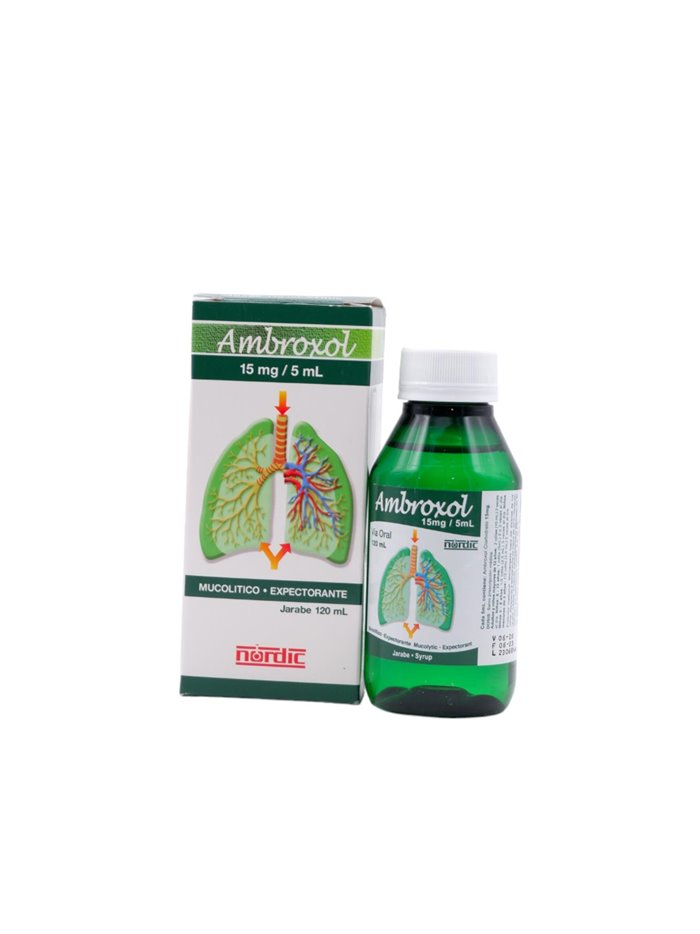 25617 - Ambroxol Mucoliticos Expectorant  Jarabe -  120ml - Box:  - Loc: K2