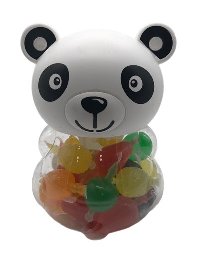 25652 - Fruist N' Juicy Jelly Candy(Panda) Jar - 6/26 oz. - Box:  - Loc: 