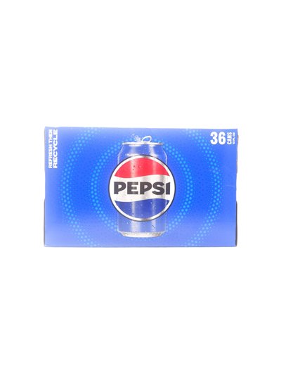 25876 - Pepsi - 12 fl. oz. ( 36 Cans ) - Box:  - Loc: D4