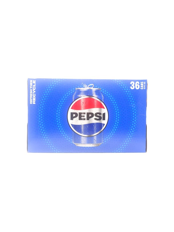 25876 - Pepsi - 12 fl. oz. ( 36 Cans ) - Box:  - Loc: D4