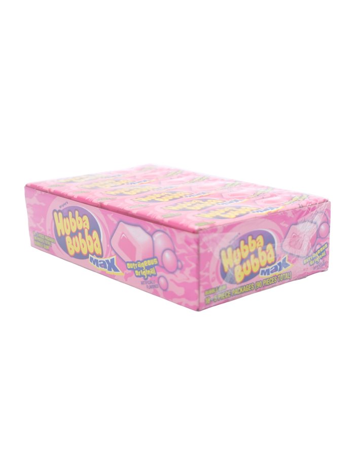 26253 - Hubba Bubba Max Bubble Gum Original - 18/5 Pieces - Box:  - Loc: N1