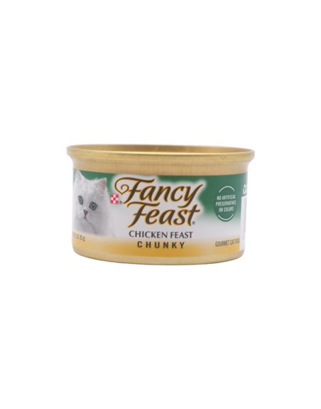 26324 - Purina Fancy Feast Chicken & Liver - 3 oz. (24 Cans) 2052 - Box:  - Loc: A9