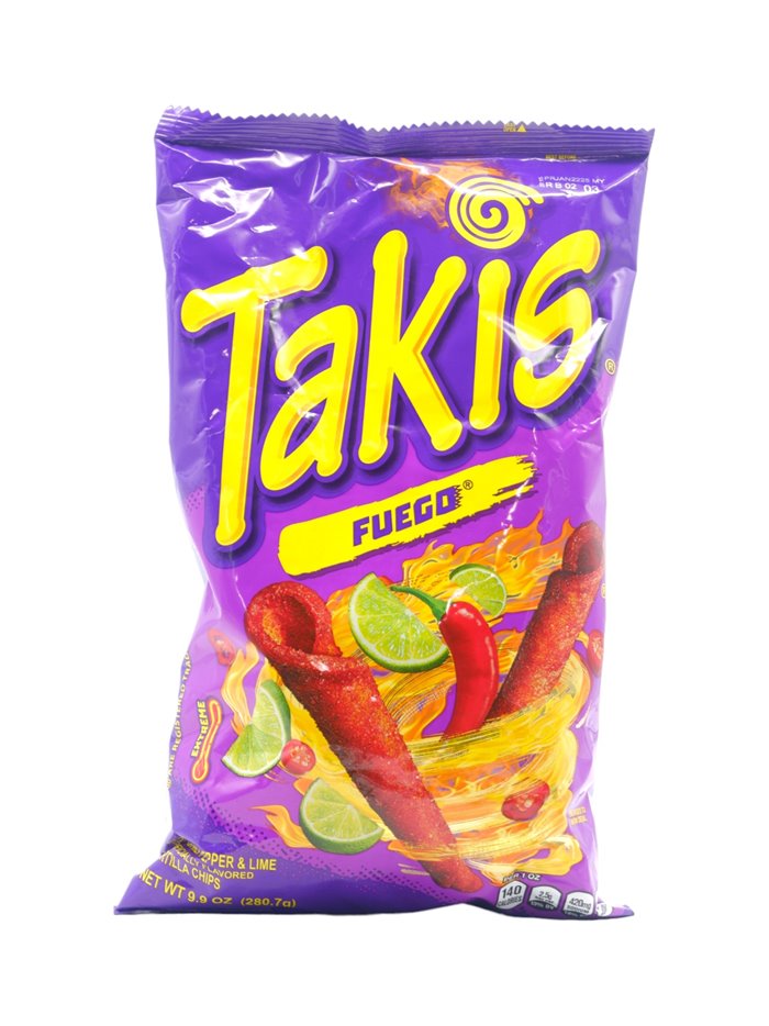 26351 - Barcel Takis Fuego Hot - 9.9(Case Of 14 oz.) - Box:  - Loc: P1