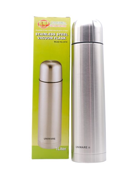 26365 - Uniware S/S Vacuum Flask 1000ml - Box:  - Loc: J11