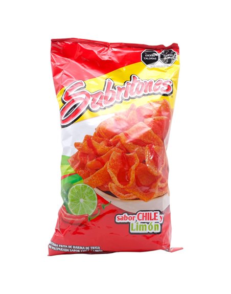 26472 - Sabritones Chile y Limon 165gr - (Case of 10 ) - Box:  - Loc: O1