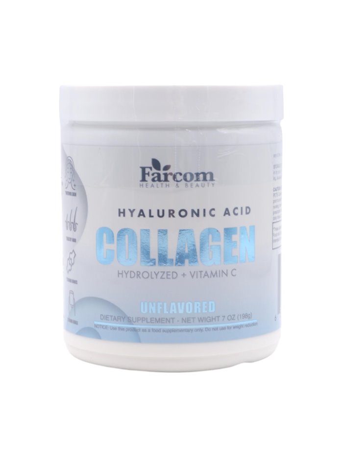 26476 - Farcom Hyaluronic Collagen Original  Hydrolzed + Vitamin C  7 oz - Box:  - Loc: R6