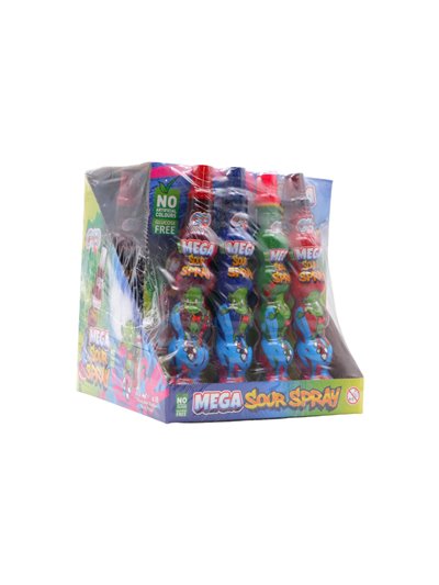 26558 - Mega Sour Spray - 16ct - Box:  - Loc: L6