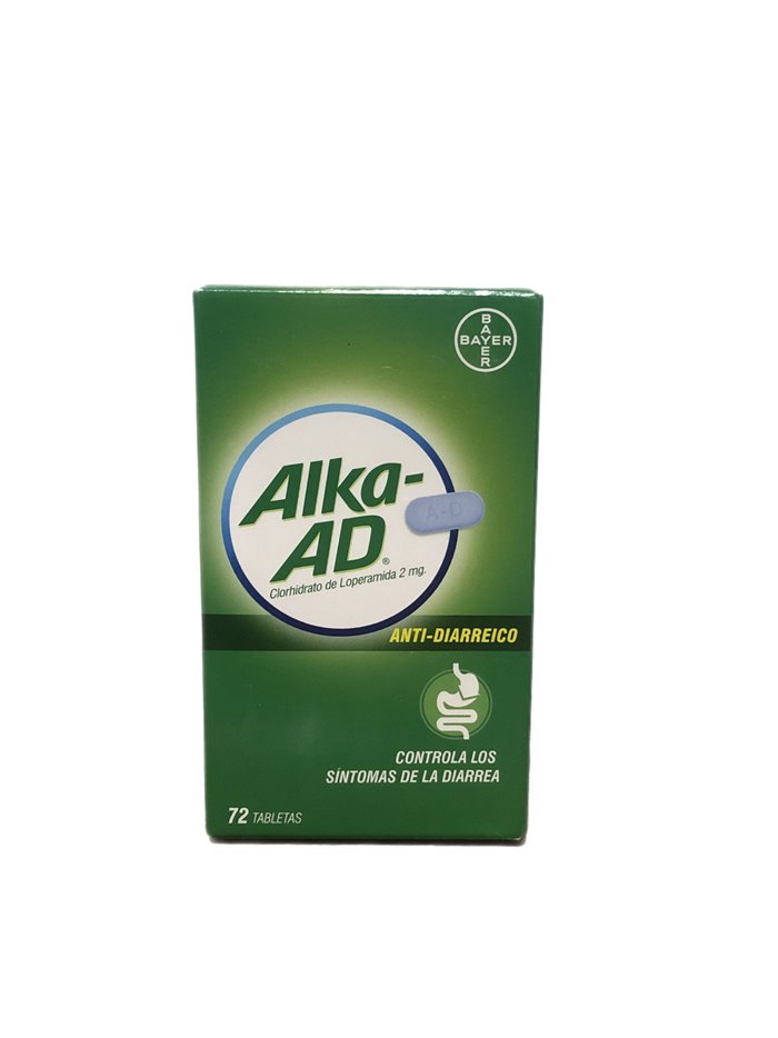 26562 - Alka - AD Anti-Diarrheal 72ct - Box:  - Loc: K6