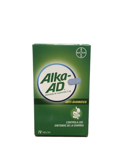 26562 - Alka - AD Anti-Diarrheal 72ct - Box:  - Loc: K6