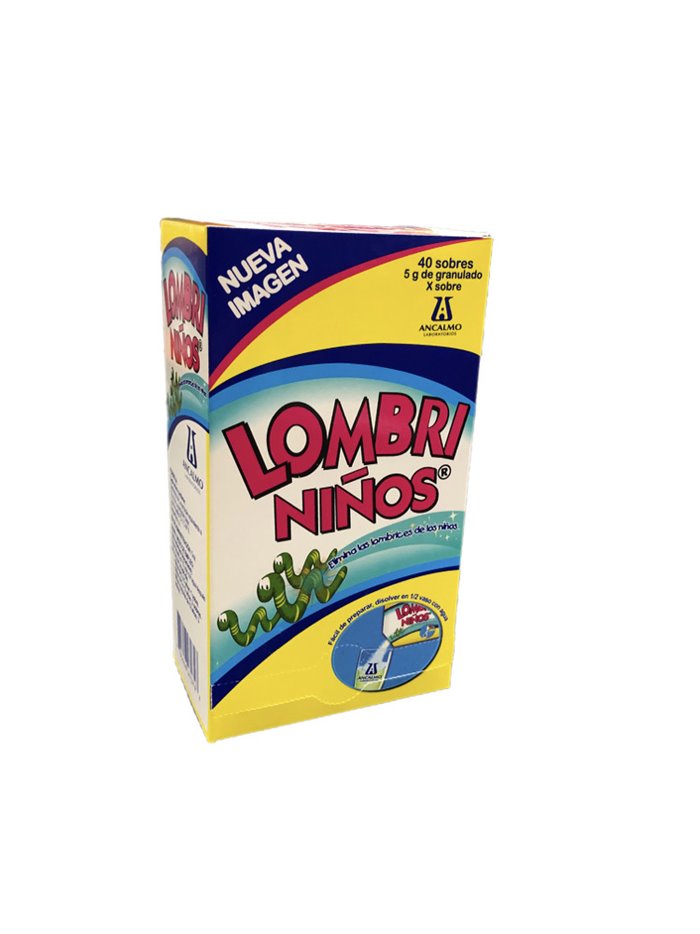 26570 - Lombri Niños 40ct - Box:  - Loc: K6
