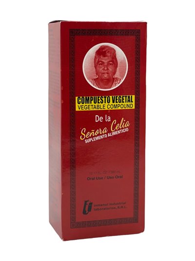 26589 - Compuesto Vegetal Sra Celia 12.17oz - Box:  - Loc: L2