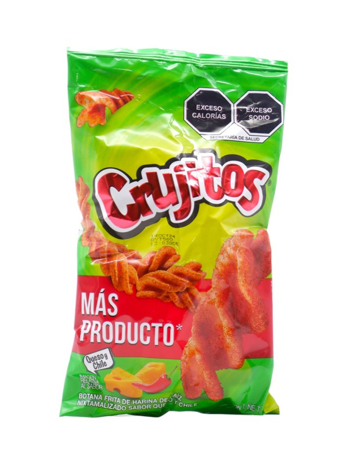 26596 - Sabritas Crujitos Queso y Chile -  1.7oz. (Case of 40) - Box:  - Loc: N13