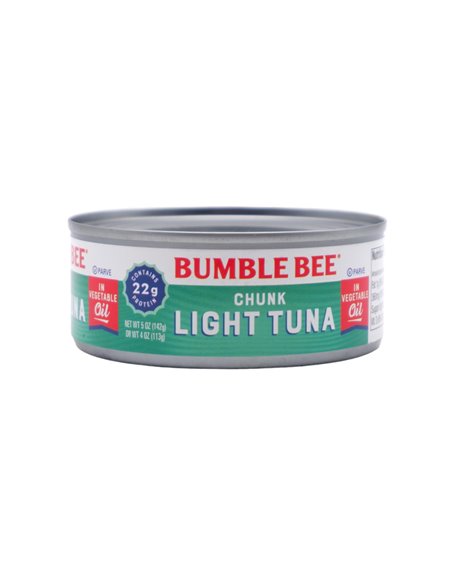 26662 - Bumble Bee Chunk Light Tuna in Oil - 5oz. (Pack of 10) - Box:  - Loc: M4