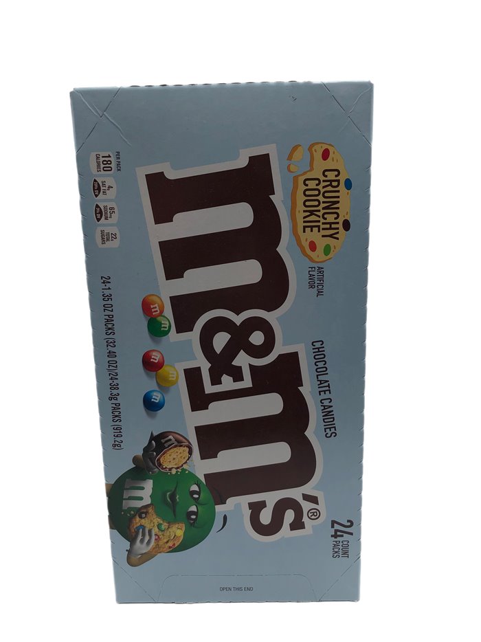 26713 - M&M's Crunchy Cookie Chocolate - 24ct - Box:  - Loc: M7