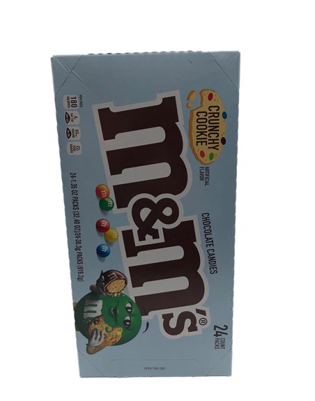 26713 - M&M's Crunchy Cookie Chocolate - 24ct - Box:  - Loc: M7