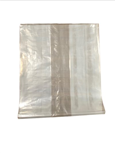26739 - Plastic Clear Bags 10x8x24EH Green/Blue - Box:  - Loc: I12