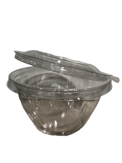 26770 - 32oz Tear Strip Clear Round Container -150PCS - Box:  - Loc: A10