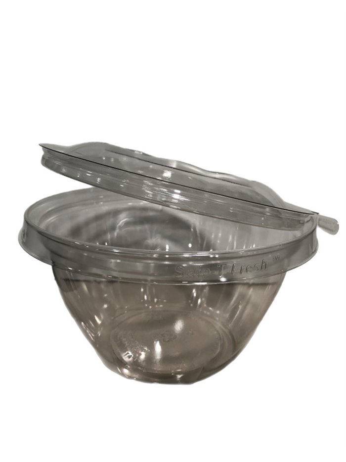26770 - 32oz Tear Strip Clear Round Container -150PCS - Box:  - Loc: A10