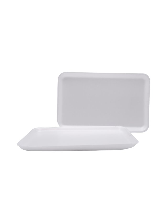 26791 - CKF 10X14 White Foam Tray - 100pcs 88142 - Box:  - Loc: 