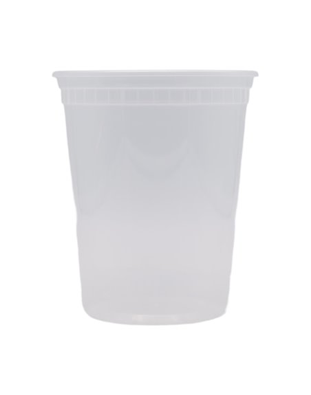 26834 - 16oz Tear Strip Clear Round Container -240pcs
TS16RN - Box:  - Loc: A10