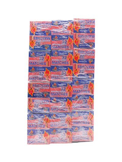 26881 - Kitchen Wooden Matches - 32 Pack/10ct (Case Of 48pkg). 43001 - Box:  - Loc: I12