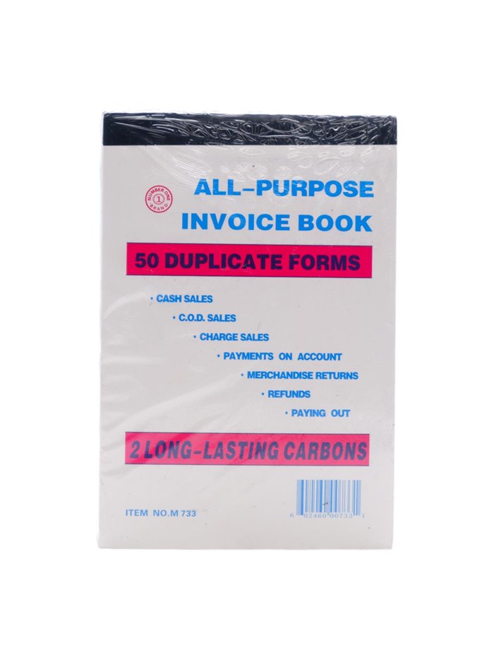 26885 - All Purpose Guest Check Book 50/50 Forms - Box:  - Loc: P0