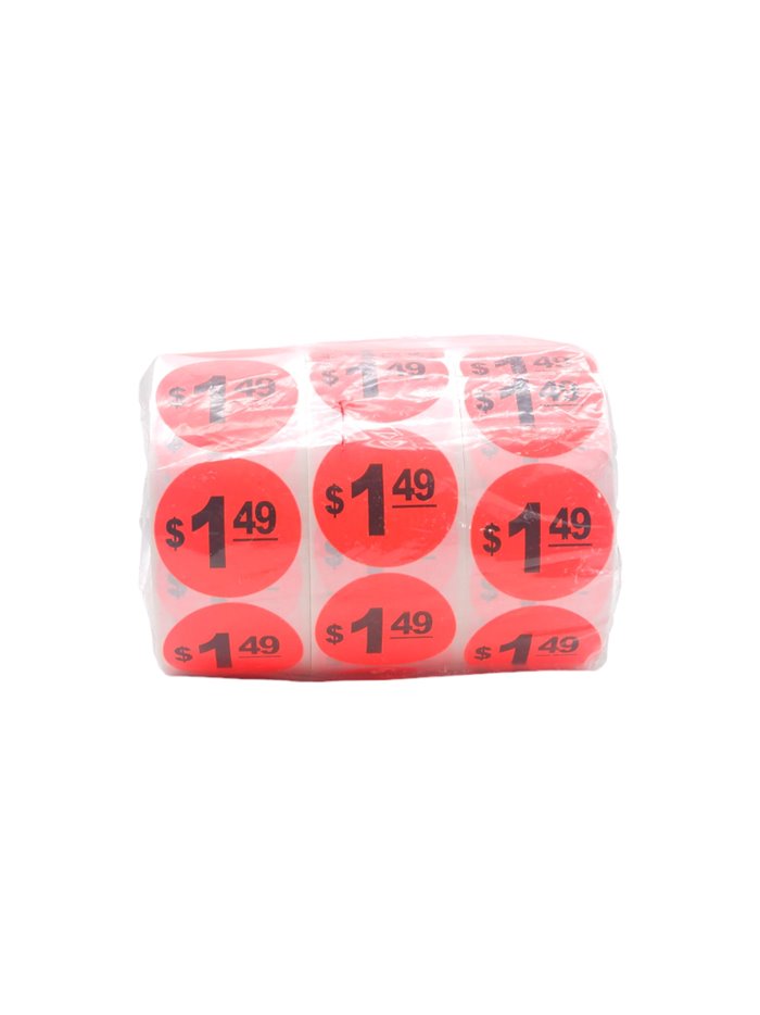 26900 - Label Price 1.49 3PK - Box:  - Loc: 