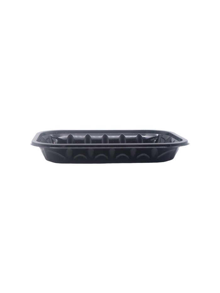26905 - PT-4P-BLK Meat Tray 9.25" x 7.12" x 1.20 - Box:  - Loc: 