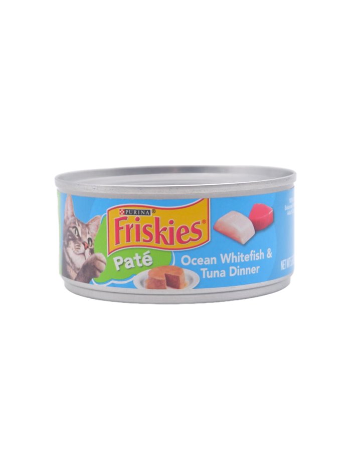 27073 - Friskies Prime Filet Whitefish Tuna - 5.5 oz. (24 Cans) - Box:  - Loc: E12