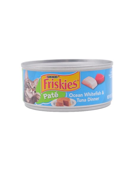 27073 - Friskies Prime Filet Whitefish Tuna - 5.5 oz. (24 Cans) - Box:  - Loc: E12