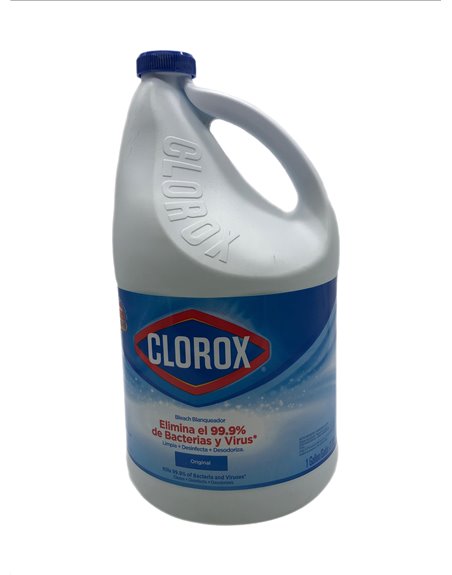 27124 - Clorox Concentrated Bleach - 128 fl. oz. (Case of 6) - Box:  - Loc: B8