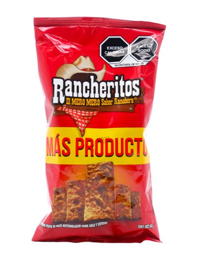 27206 - Sabritas Rancheritos Chile Especias - 58gr. (case of 45) - Box:  - Loc: O1