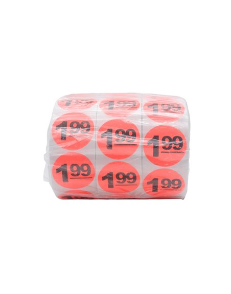 27219 - Label Price 1.99 3PK - Box:  - Loc: P0