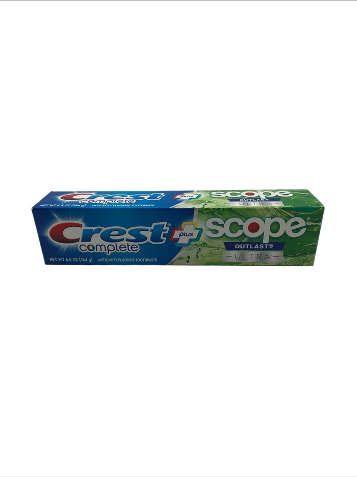 27235 - Crest Toothpaste Complete Scope Outlast - 6.3 oz(178 gr) - Box:  - Loc: H0