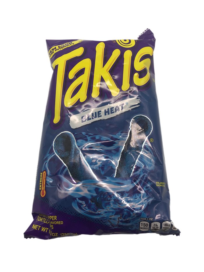 27266 - Barcel Takis Blue Heat - 9.9(Case Of 14 oz.) - Box:  - Loc: P1