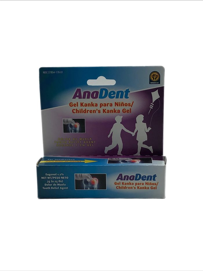 27267 - AnaDent Gel Kanka Children's  - 7g - Box:  - Loc: K-1